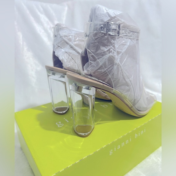 GIANNA BINI Ahrley Clear Strappy Sandals - Picture 5 of 6